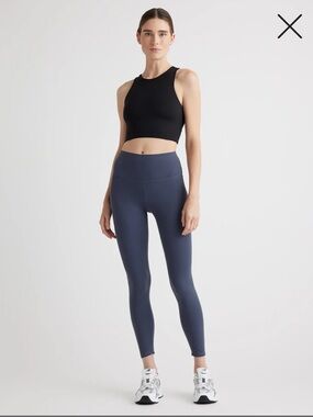 Quince Ultra-Form High-Rise Leggings - Blue Fog